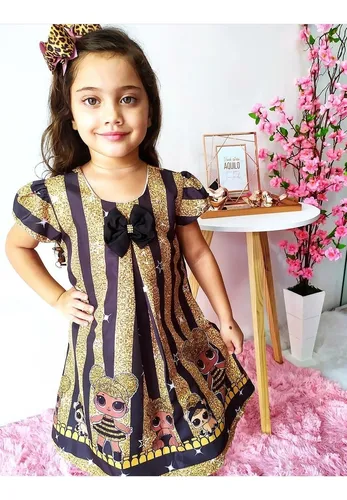 Vestido lol queen bee 2025 mercado livre