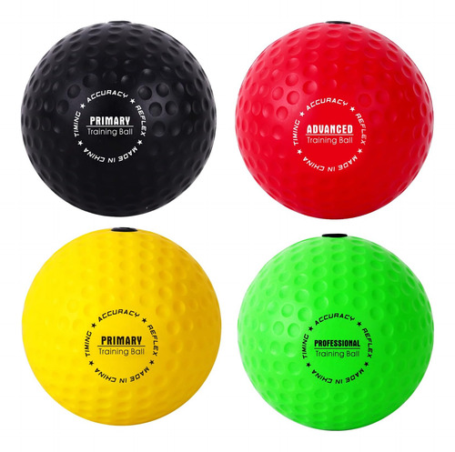 Ultimate Reflex Ball Set - 4 React Reflex Ball Plus 2 D...