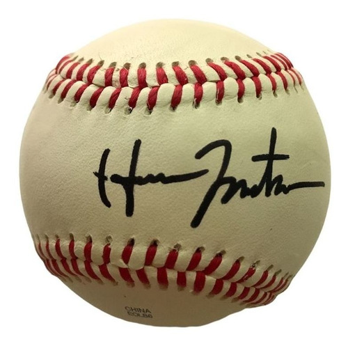 Pelota Autografiada Por El Beisbolista Hideki Matsui 