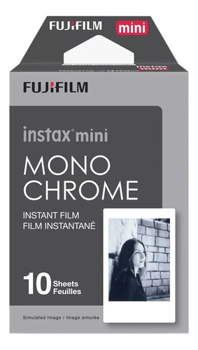 Rollo Fujifilm Instax Mini Monochrome Oficial B&n Entrega