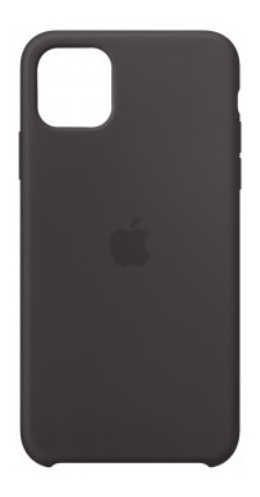 Carcasa Funda De Silicona Para iPhone 11 Negro 