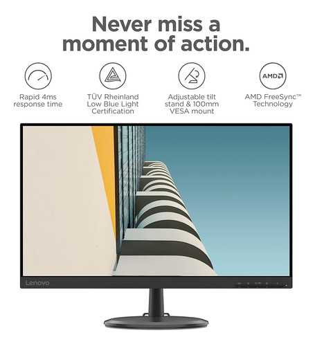 Monitor Lenovo D24-20 23.8 Lcd 75hz Luz Azul Baja - Importa
