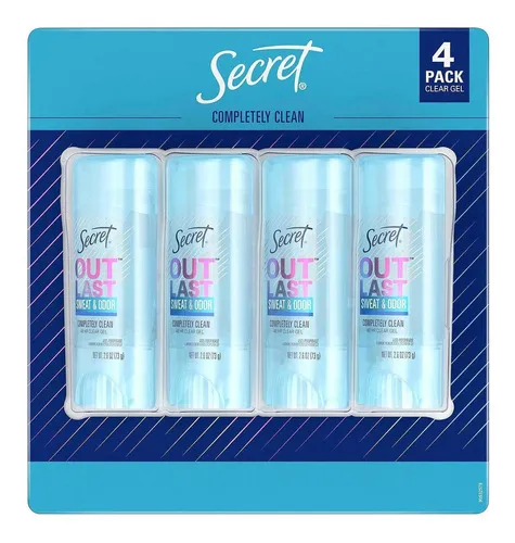 Desodorante Antitranspirante Secret Outlast para Mujer 72 horas de protección contra el sudor y los olores 73.7 mL