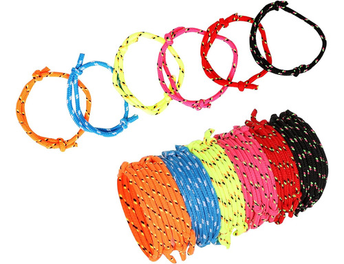 Paquete De 200 Pulseras Trenzadas De Amistad Granel, Su...