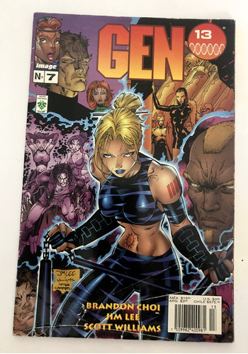 Comic Image: Gen13 #7 - Vacaciones En Roma. Editorial Vid