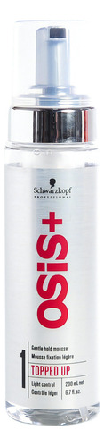 Osis Topped Up Mousse Fijación Ligera Schwarzkopf Osis X200ml