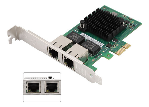 Para Processador De Chip Card I350t2m Pcie De Porta Dupla I3