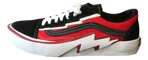 Tenis vans authentic top vermelho mercado livre