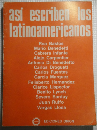 Así Escriben Los Latinoamericanos - Haydée M. Jofre Barroso