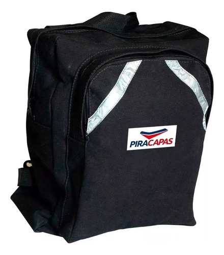 Bolsa Mochila Motociclista Lona Reforçada Piracapas Tam: G