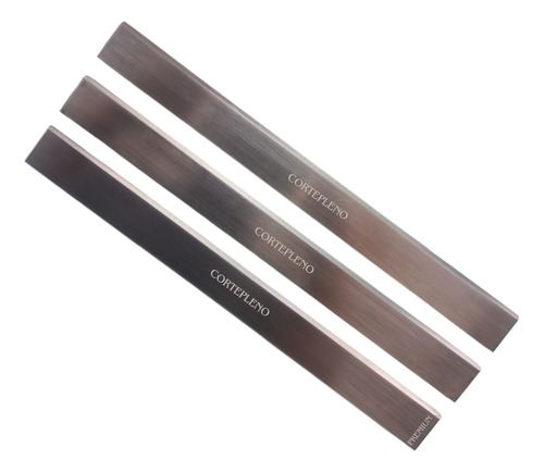 Faca Para Desengrosso De Madeira  350 X 30 X 3mm 3 Peças