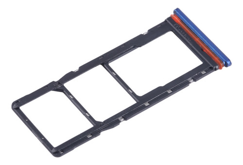 Bandeja De Tarjeta Sim + Azul For Tecno Pop 5 Pro