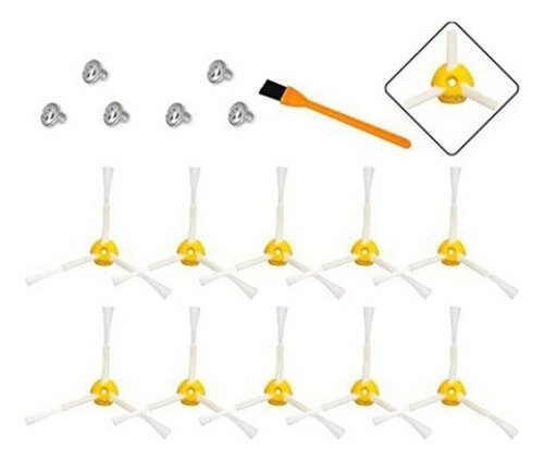 Cepillo Lateral De 3 Brazos Para I-robot Roomba, Accesorios