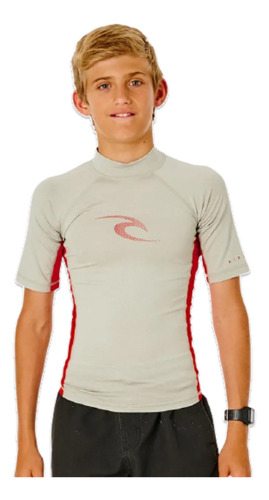 Lycra Rip Curl Boys Waves S-sl Uv - Gris - La Isla