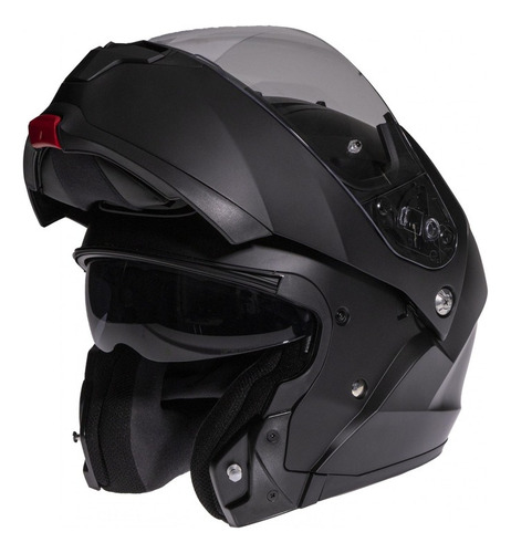 Hjc Casco Rebatible C91 Negro Terminación Mate Con Lentes