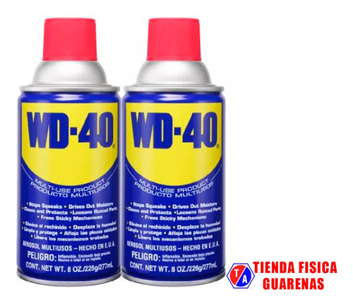 Aceite Lubricante Spray Protector 226grs 08ozs Wd-40