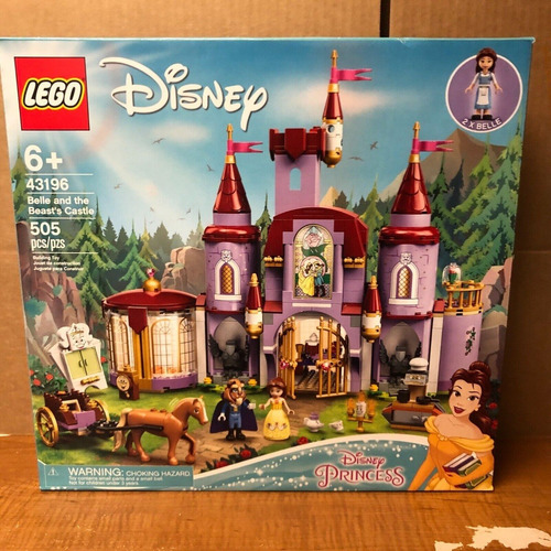 Lego Castillo De Bella Y Bestia 43196 Disney Princess Nuevo