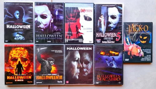 DVD Coleção Halloween (8 Filmes) - Original