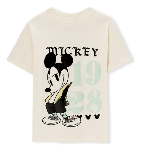 Playera Disney Junior Niño 2 Mickey Mouse Team Azul Marino