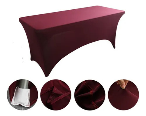 Funda De Mesa Elástica Para Bodas En Restaurantes Hotel 6ft