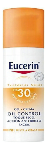 Protetor Solar Eucerin Oil Control Fps30 Facial Eucerin 50ml