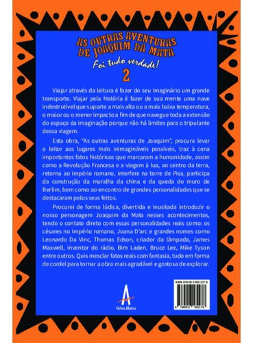 As Outras Aventuras De Joaquim Da Mata Foi Tudo Verdade, De Silva, José Conceição Da. Editorial Albatroz Editora, Capa Mole, Edição 2023-06-20 00:00:00 Em Português