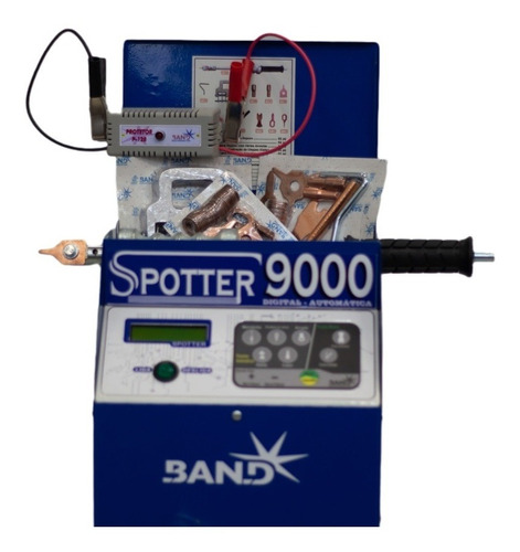 Repuxadora Spotter Band 9000 220v Digital Cor Azul Frequência 60