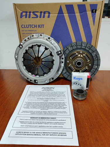 Kit Clutch Toyota Terios 1.3 Cool 02/07 Marca Aisin Original