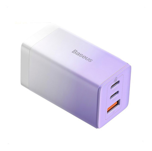 Cargador Pared 65w Baseus Usb C - Usb A 100w + Cable 1m