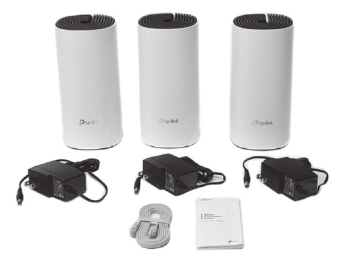 Kit 3 Routers Inalámbricos Mesh Interior Hogar, Decom4-3pack