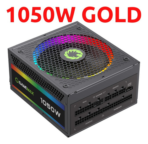 Fuente De Poder Atx 750w Certificada 80 Plus Bronze Rgb Game