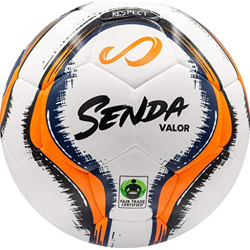 Senda Valor Premium Match Soccer Ball, Fair Trade Certified,