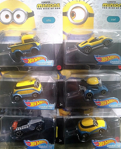 Colección Hot Wheels Minions Serie2