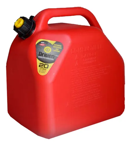 comprar Bidon Driven Para Combustible 20l Rojo Pico Vertedor Nautico