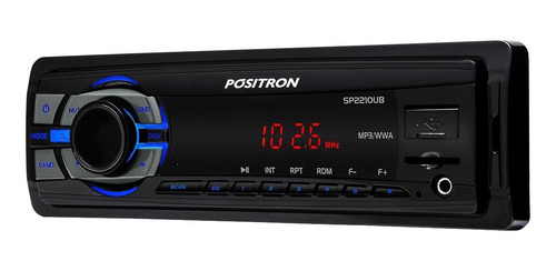 Som automotivo Pósitron SP2210UB com USB e leitor de cartão SD