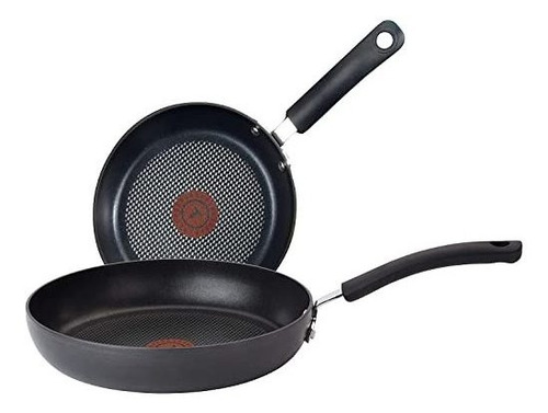 Set De 2 Sartenes 10  Y 12  T-fal Ultimate Anodizado Duro