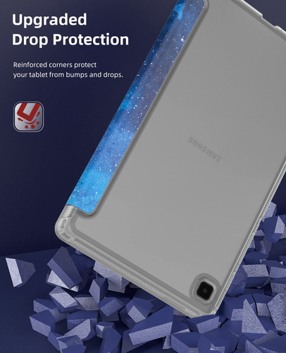 Funda Para Samsung Galaxy Tab A7 Lite 8.7 In Cielo De Noche Azul