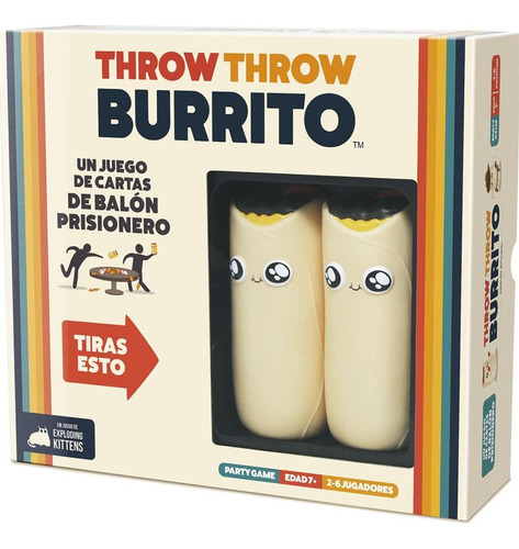 Lanza Burrito De Kittens Exploding: Juego De Cartas Para Las