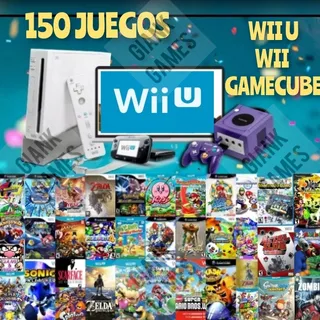 Nintendo Wii U Llena De Juegos De Wii/gamecube/wiiu En Hdd