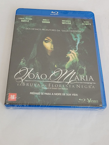 Blu-ray Filme João E Maria E A Bruxa Da Floresta Negra