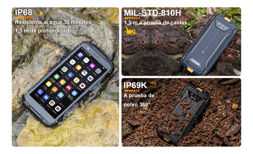 Doogee S41 Plus - Resistente Cámara 13 Mpx, Selfie 8 Mpx