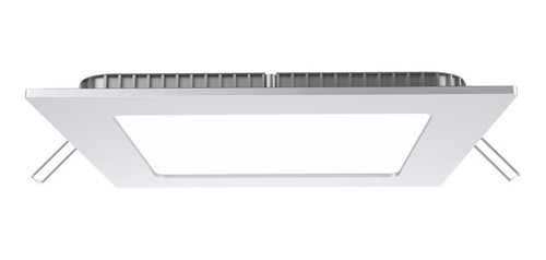 Lampara Led Cuadrada Panel 9w Empotrar