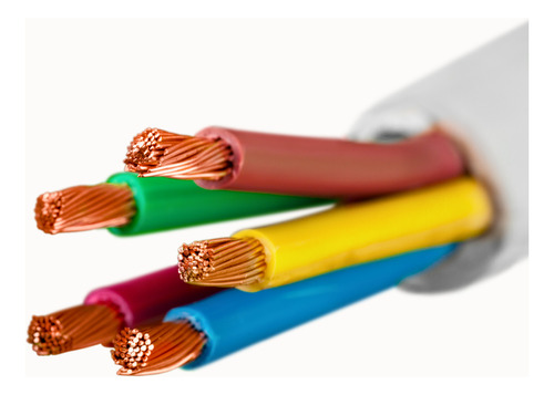 Cable Cableado Automotriz 5 Polos Vías Flexible Número 14