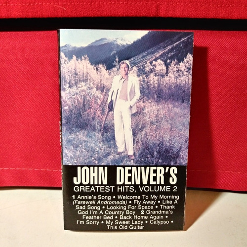 John Denver's Greatest Hits Vol 2 Casete Ed Usa Impecable