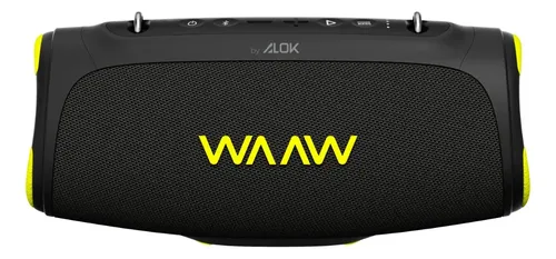 Caixa De Som Bluetooth Waaw By Alok Boom 110 Prova Dagua