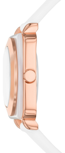 Reloj Mujer Skechers Sr6326 De Silicona Blanco