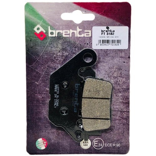 Pastilha Dianteira Brenta Orgânica 3182 Yamaha N Max 160