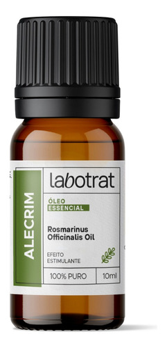 Óleo Essencial De Alecrim Labotrat 10ml Efeito Estimulante