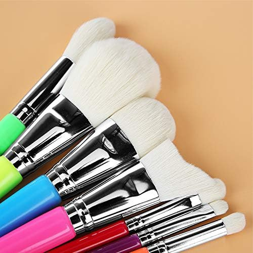 Juego De Brochas De Maquillaje Coshine Cute Rainbow Juego De