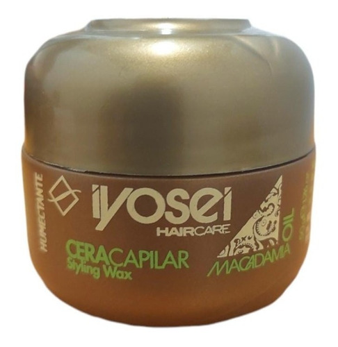 Imagen 3 de 9 de Cera Capilar Humectante Oil Macadamia Iyosei X50g